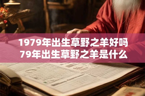 1979年出生草野之羊好吗 79年出生草野之羊是什么命