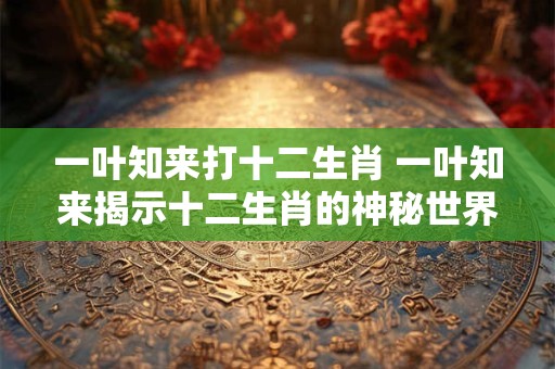 一叶知来打十二生肖 一叶知来揭示十二生肖的神秘世界