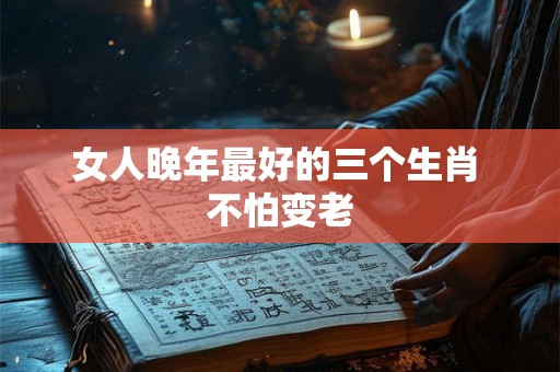 女人晚年最好的三个生肖 不怕变老