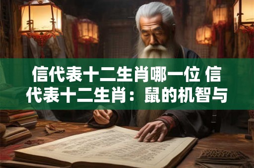 信代表十二生肖哪一位 信代表十二生肖：鼠的机智与灵活