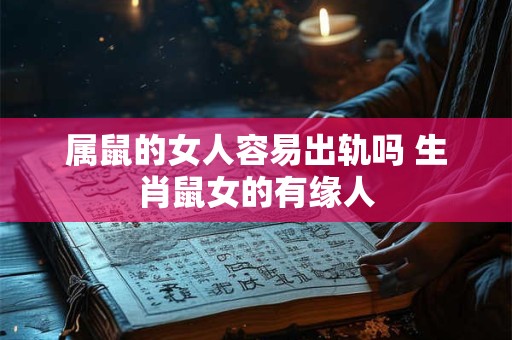 属鼠的女人容易出轨吗 生肖鼠女的有缘人