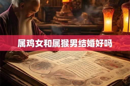 属鸡女和属猴男结婚好吗