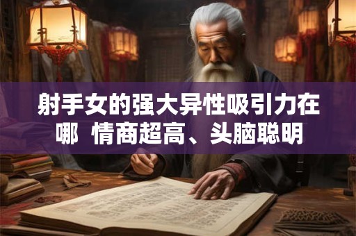 射手女的强大异性吸引力在哪  情商超高、头脑聪明