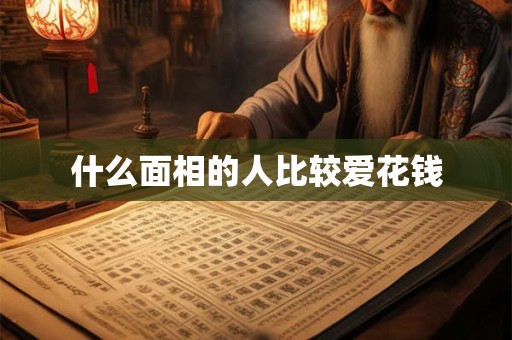 什么面相的人比较爱花钱
