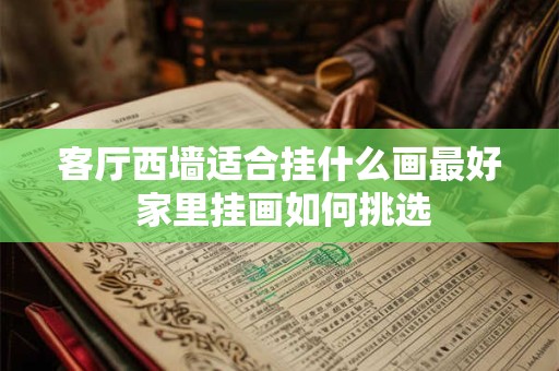 客厅西墙适合挂什么画最好 家里挂画如何挑选