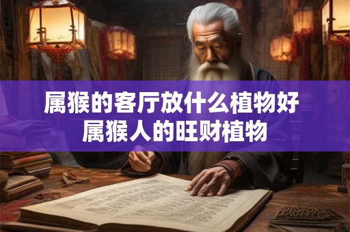 属猴的客厅放什么植物好 属猴人的旺财植物