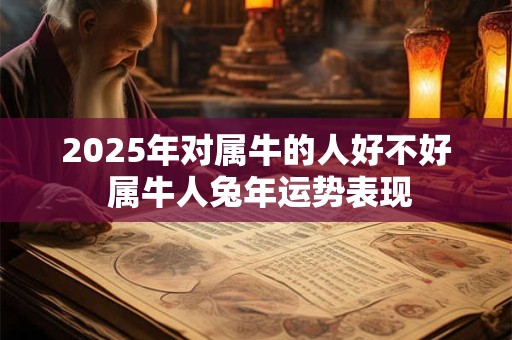 2025年对属牛的人好不好 属牛人兔年运势表现