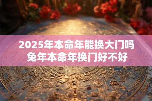 2025年本命年能换大门吗 兔年本命年换门好不好
