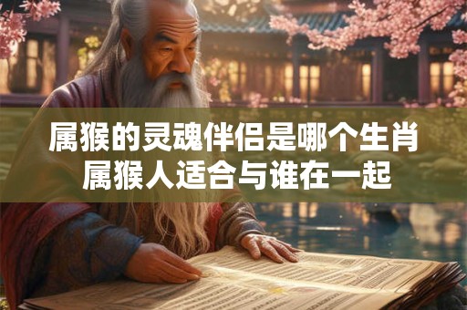 属猴的灵魂伴侣是哪个生肖 属猴人适合与谁在一起