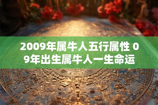2009年属牛人五行属性 09年出生属牛人一生命运