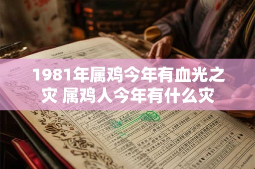 1981年属鸡今年有血光之灾 属鸡人今年有什么灾