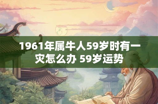1961年属牛人59岁时有一灾怎么办 59岁运势