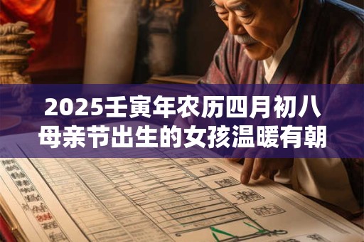 2025壬寅年农历四月初八母亲节出生的女孩温暖有朝气的名字宝典