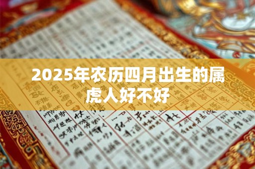 2025年农历四月出生的属虎人好不好