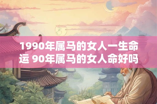 1990年属马的女人一生命运 90年属马的女人命好吗