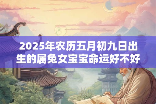 2025年农历五月初九日出生的属兔女宝宝命运好不好