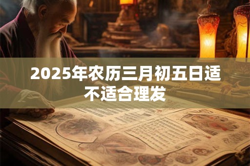 2025年农历三月初五日适不适合理发