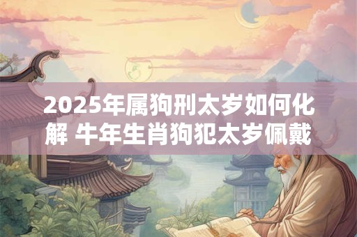 2025年属狗刑太岁如何化解 牛年生肖狗犯太岁佩戴什么