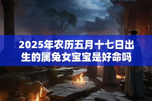 2026年农历五月十七日出生的属兔女宝宝是好命吗