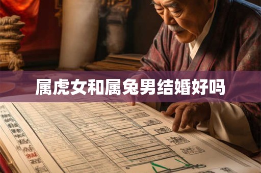 属虎女和属兔男结婚好吗