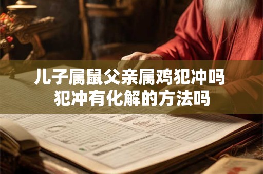 儿子属鼠父亲属鸡犯冲吗 犯冲有化解的方法吗
