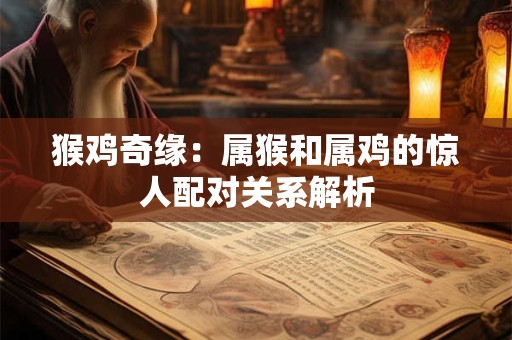 猴鸡奇缘：属猴和属鸡的惊人配对关系解析