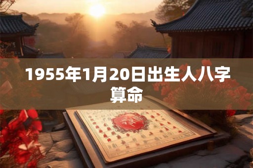 1955年1月20日出生人八字算命