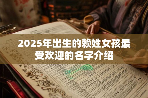 2025年出生的赖姓女孩最受欢迎的名字介绍