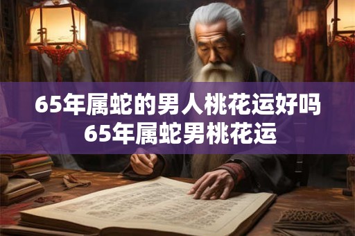 65年属蛇的男人桃花运好吗 65年属蛇男桃花运