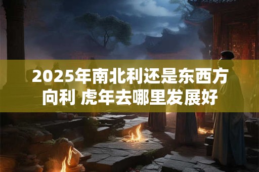 2025年南北利还是东西方向利 虎年去哪里发展好