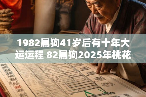 1982属狗41岁后有十年大运运程 82属狗2025年桃花劫 1982属狗41岁后有十年大运运程 82属狗2025年桃花劫