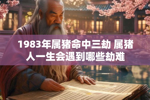 1983年属猪命中三劫 属猪人一生会遇到哪些劫难
