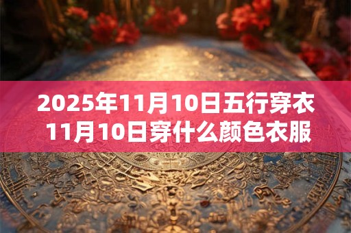 2025年11月10日五行穿衣 11月10日穿什么颜色衣服