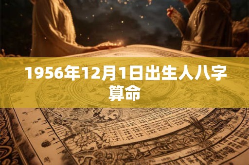 1956年12月1日出生人八字算命