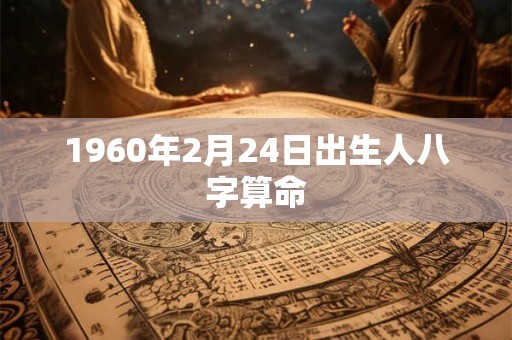 1960年2月24日出生人八字算命