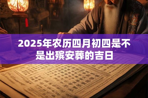 2025年农历四月初四是不是出殡安葬的吉日