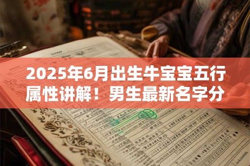 2025年6月出生牛宝宝五行属性讲解!男生最新名字分享 2025年6月出生牛宝宝五行属性讲解!男生最新名字分享