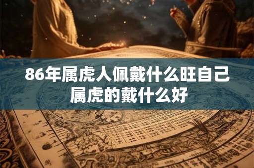 86年属虎人佩戴什么旺自己 属虎的戴什么好