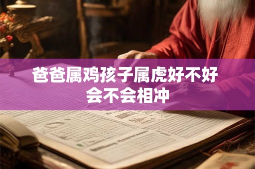 爸爸属鸡孩子属虎好不好 会不会相冲