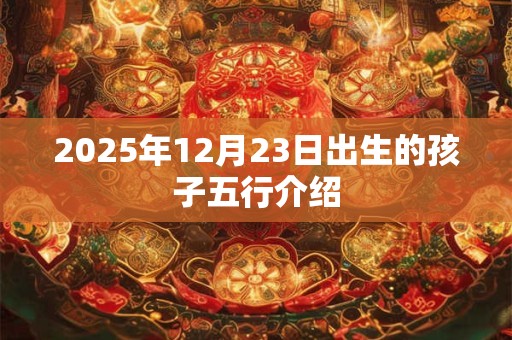 2025年12月23日出生的孩子五行介绍