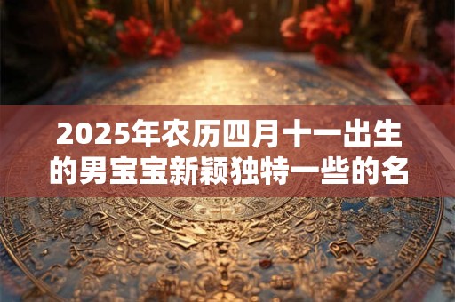 2025年农历四月十一出生的男宝宝新颖独特一些的名字 2025年农历四月十一出生的男宝宝新颖独特一些的名字