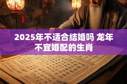 2025年不适合结婚吗 龙年不宜婚配的生肖