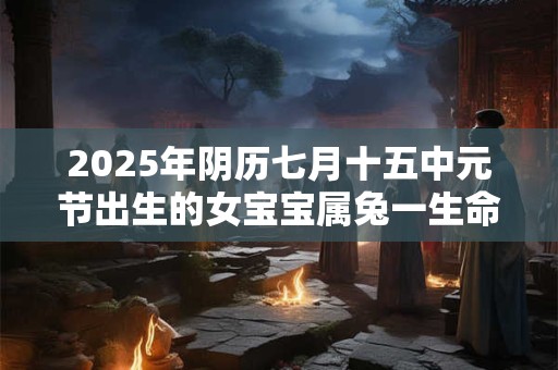 2025年阴历七月十五中元节出生的女宝宝属兔一生命运分析