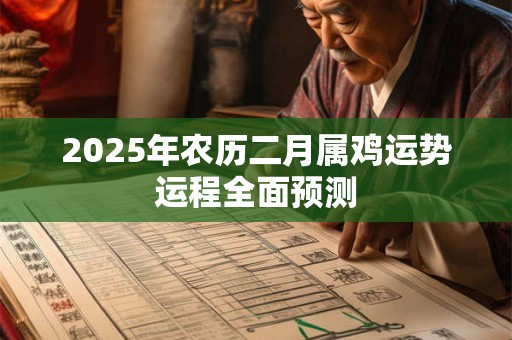 2025年农历二月属鸡运势运程全面预测 2025年农历二月属鸡运势运程全面预测