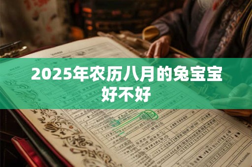 2025年农历八月的兔宝宝好不好