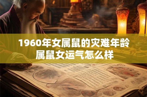 1960年女属鼠的灾难年龄 属鼠女运气怎么样