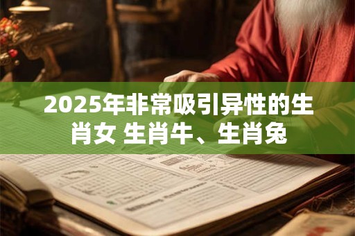 2025年非常吸引异性的生肖女 生肖牛、生肖兔