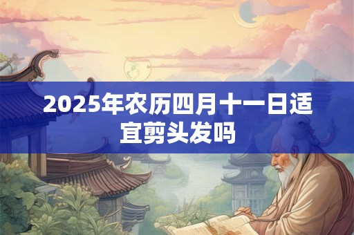 2025年农历四月十一日适宜剪头发吗 2025年农历四月十一日适宜剪头发吗