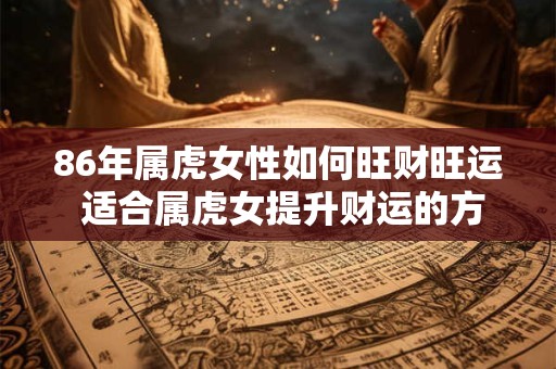 86年属虎女性如何旺财旺运 适合属虎女提升财运的方法