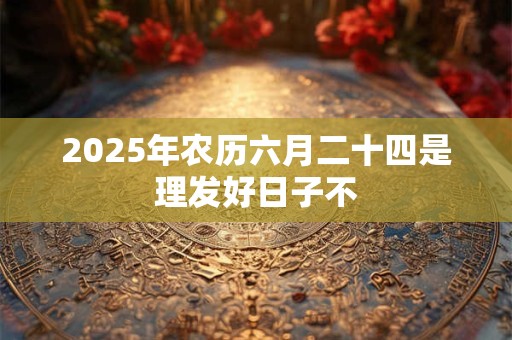 2025年农历六月二十四是理发好日子不